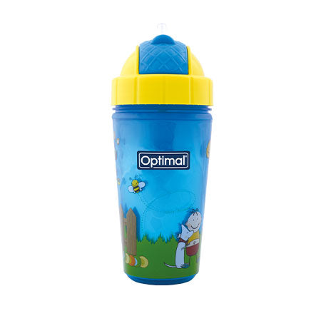 Optimal Silicone Straw Cup (350ML)