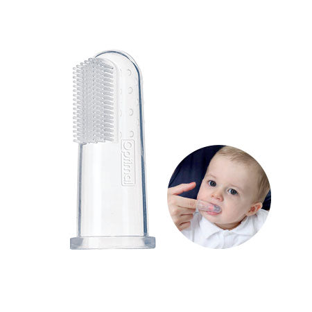 Optimal Baby Finger Silicone Toothbrush/Teether