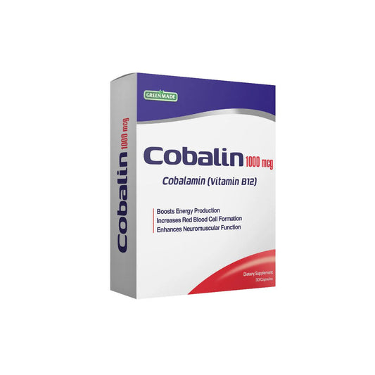 Green Made Cobalin (Cobalamin Vitamin B12) 1000mcg