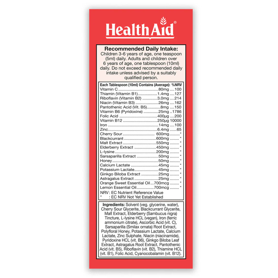 HealthAid Haemovit Liquid Gold 200 ml