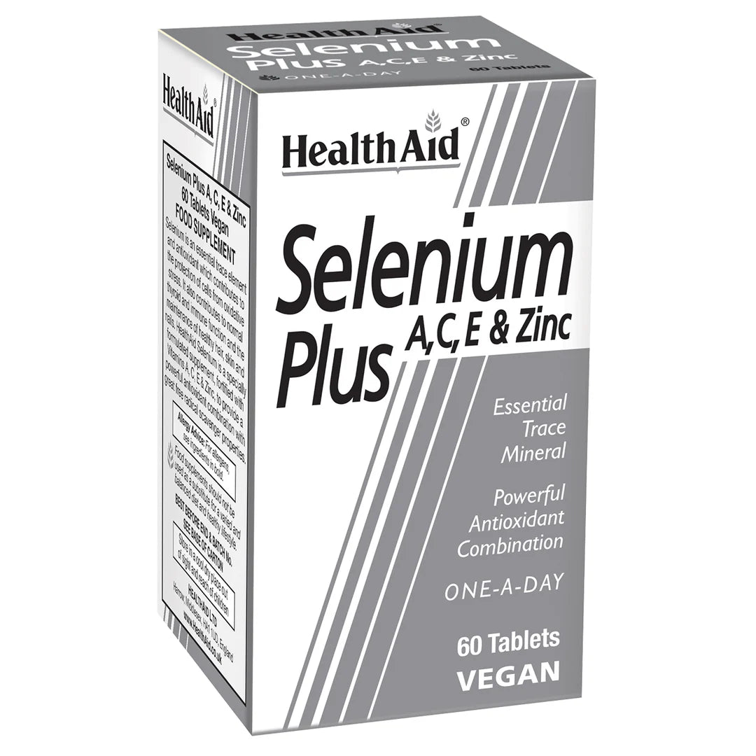 HealthAid Selenium Plus (Vitamins A, C, E & Zinc)