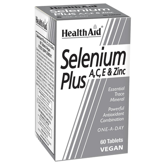 HealthAid Selenium Plus (Vitamins A, C, E & Zinc)