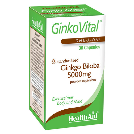 HealthAid GinkoVital® 5000mg Capsules