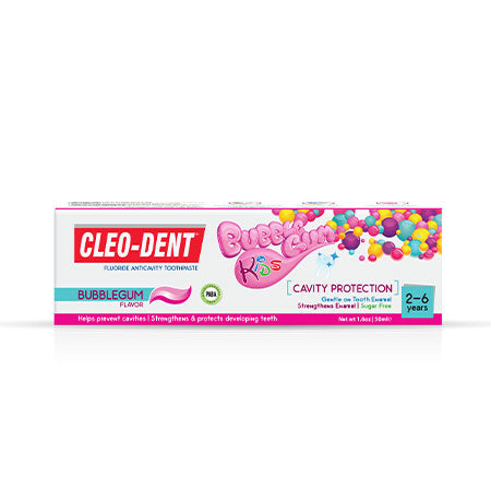 Cleo-Dent Bubblegum Kids Toothpaste