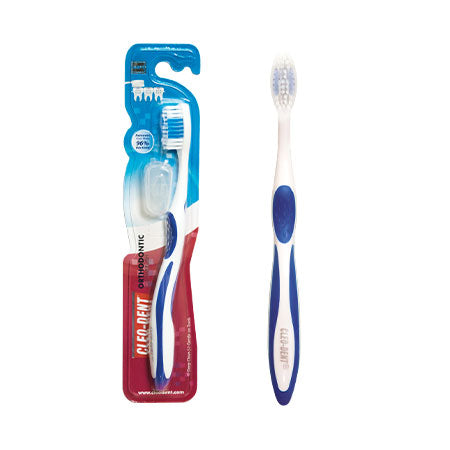 Cleo-Dent Adult Orthodontic Toothbrush