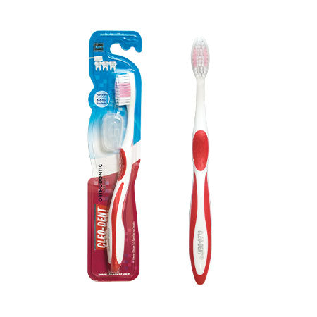 Cleo-Dent Adult Orthodontic Toothbrush