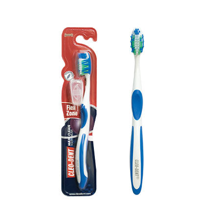 Cleo-Dent Complete Care Maxi Clean Toothbrush -Medium