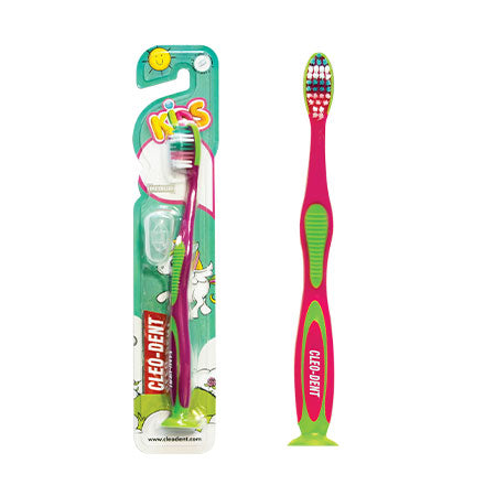 Cleo-Dent Kids Toothbrush-Medium