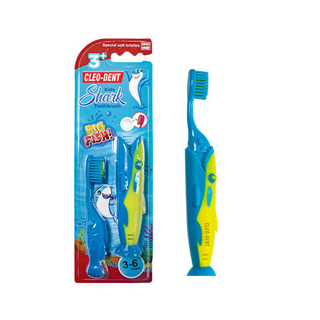 Cleo-Dent Shark Toothbrush