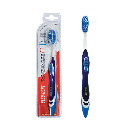 Cleo-Dent Maxi Clean Toothbrush-Soft