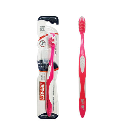 Cleo-Dent Triple Protection (Maxi Care) Toothbrush-Medium