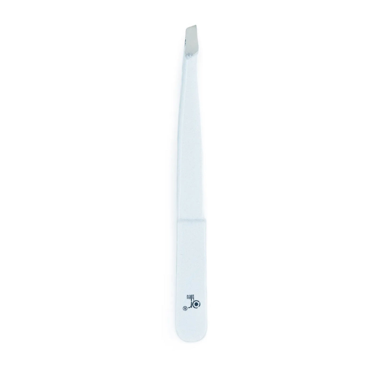 Or Bleu Diamond Slant Tip Tweezer