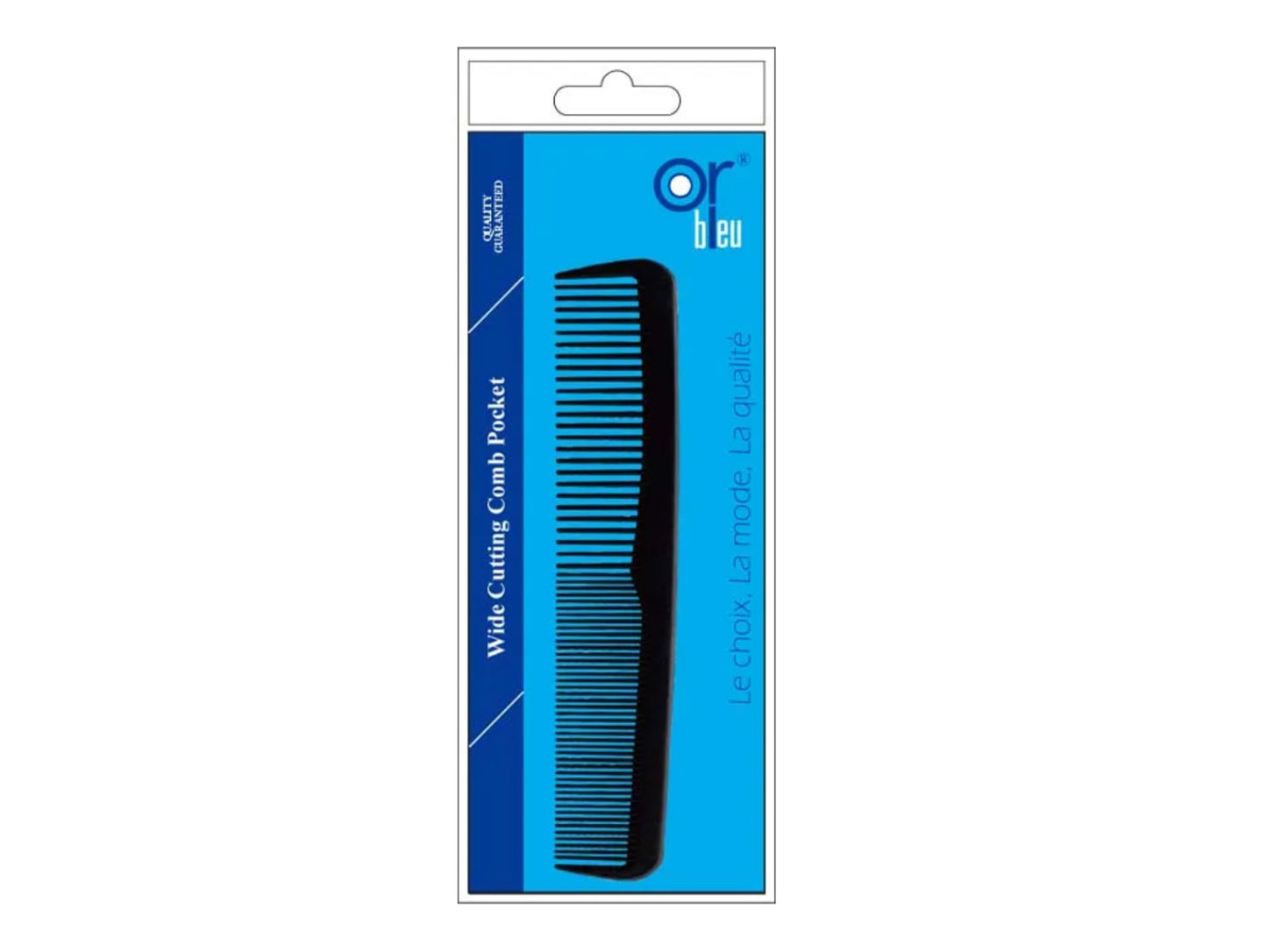 Or bleu Wide Cutting Comb Pocket