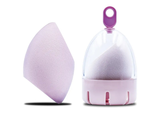 Or Bleu VelourGlance Beauty Blender Sponge - Flat Edge