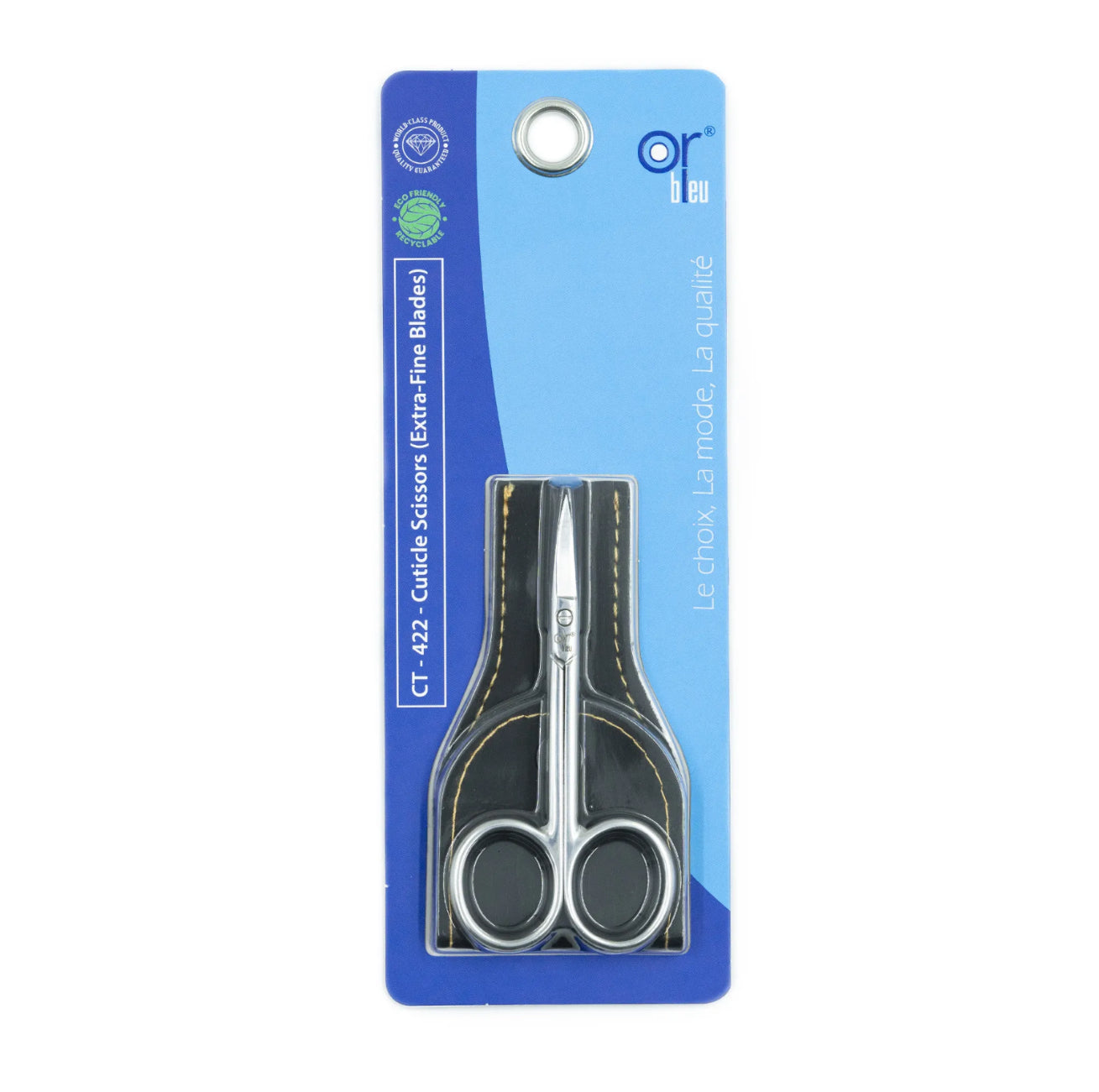 Or Bleu Cuticle Scissors