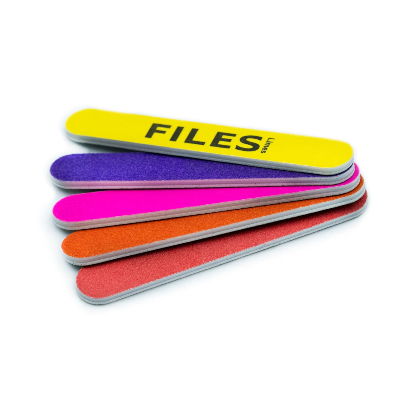 Or Bleu Mini Plastic Nail Files (Colored)