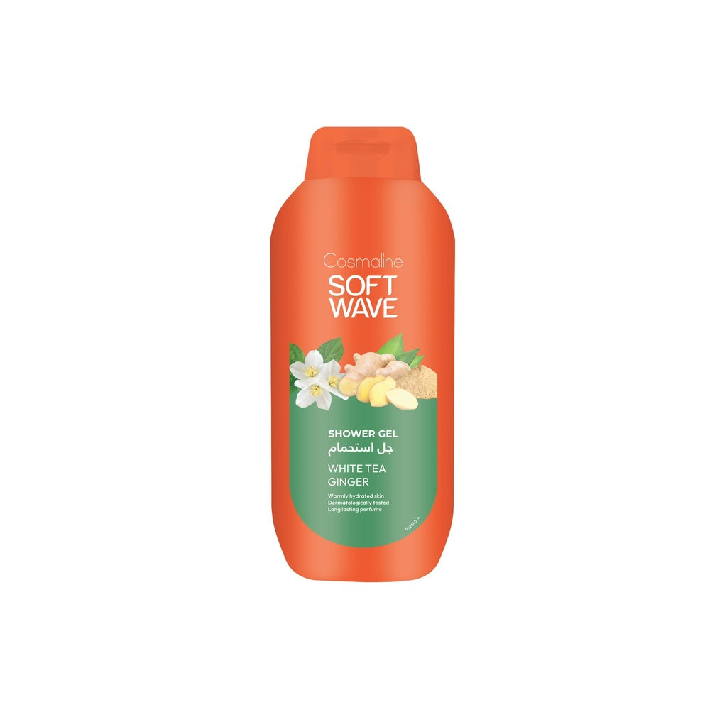 Cosmaline Soft Wave White Tea Ginger Shower Gel 650ML