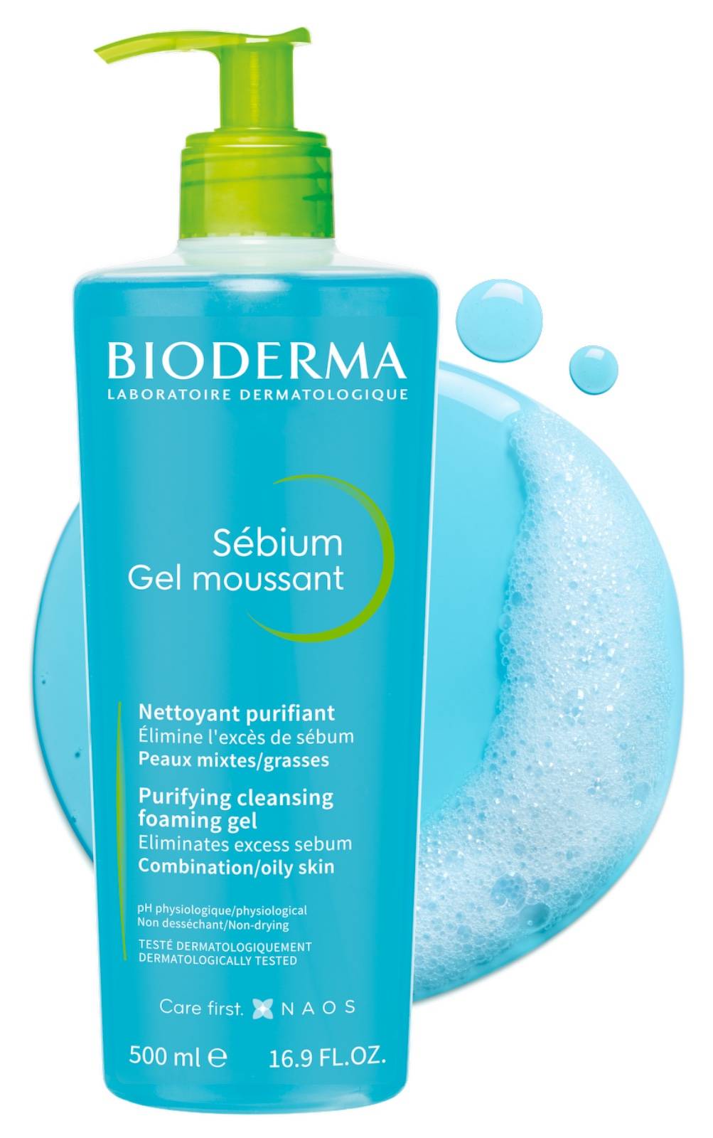 Bioderma Sébium Gel Moussant (Pump) 200ml/500ml