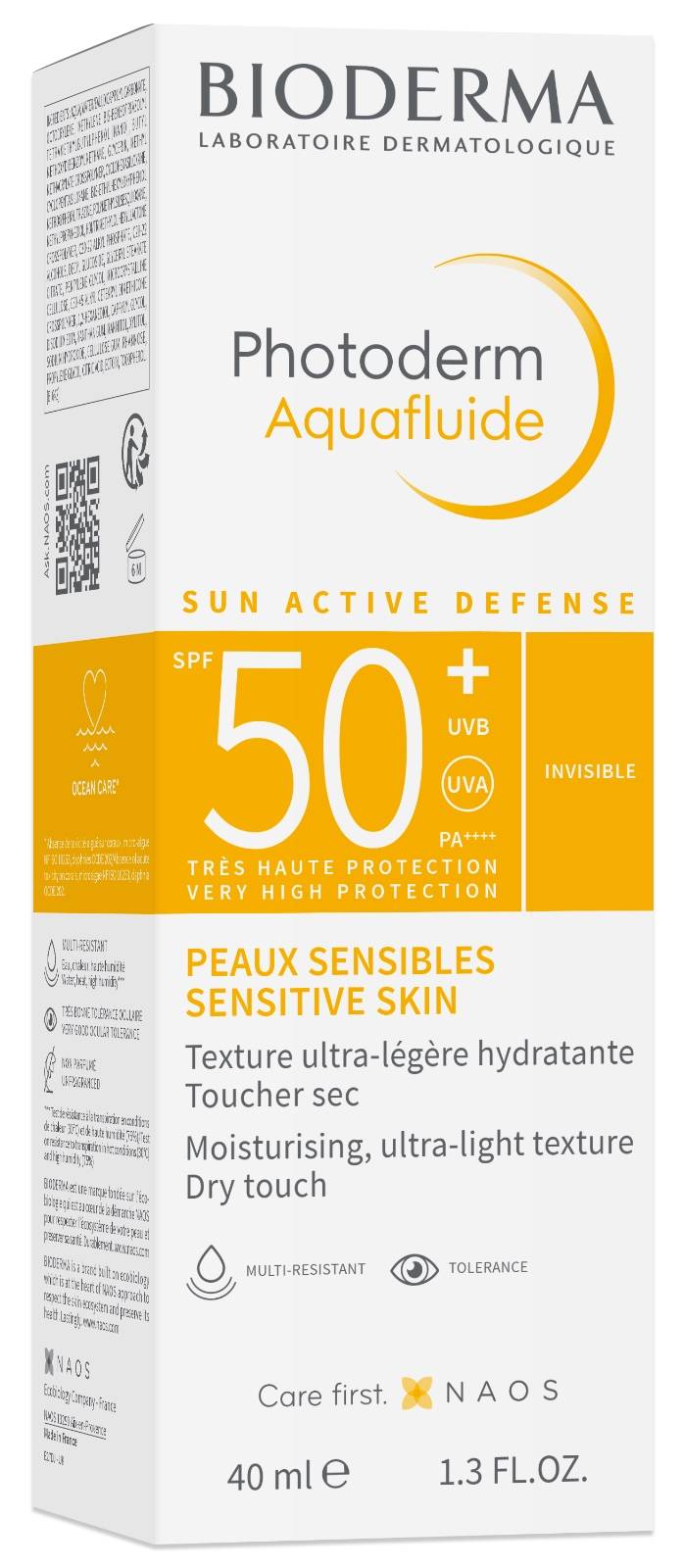 Bioderma Photoderm Aquafluide SPF50+ Invisible 40ml