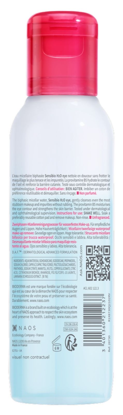 Bioderma Sensibio H2O Eye 125ml