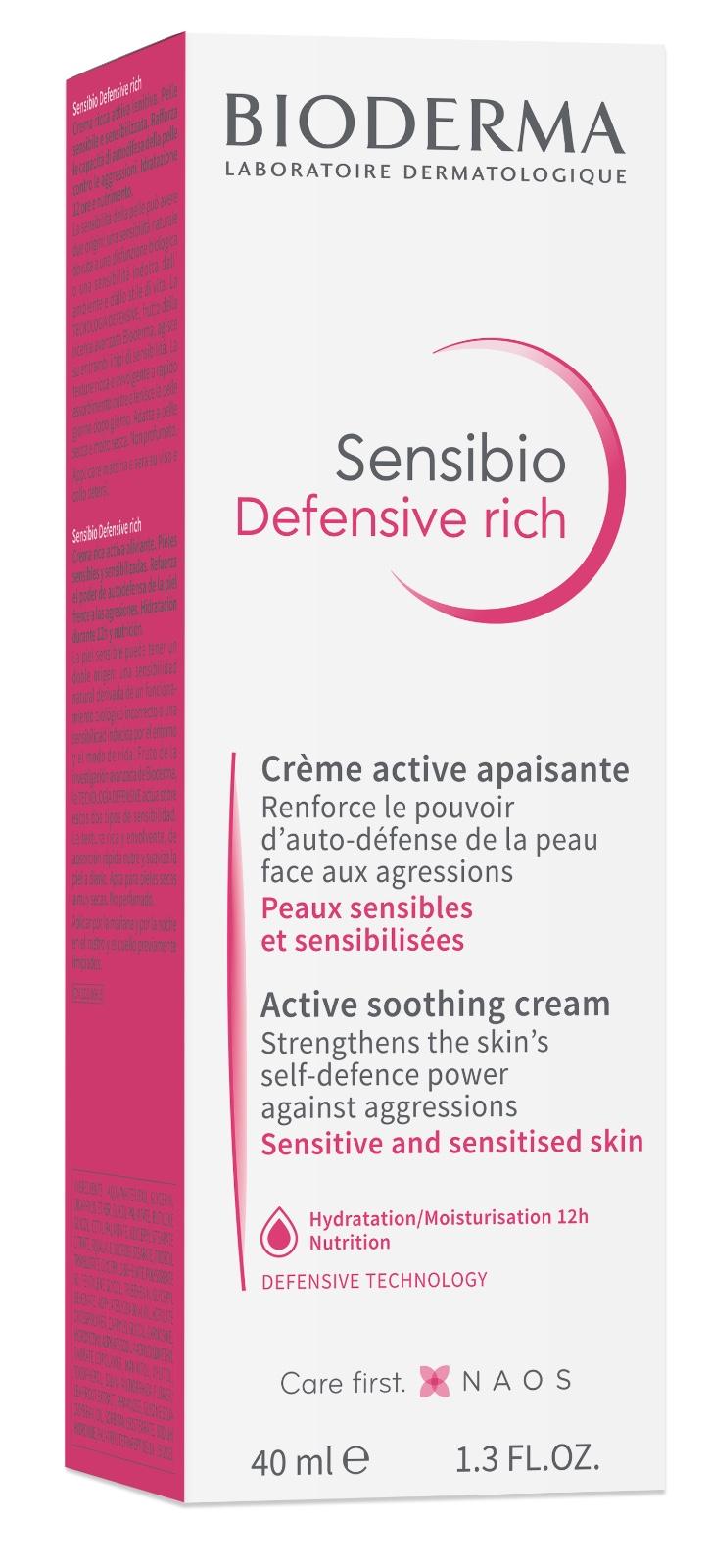 Bioderma Sensibio Defensive Rich 40ml