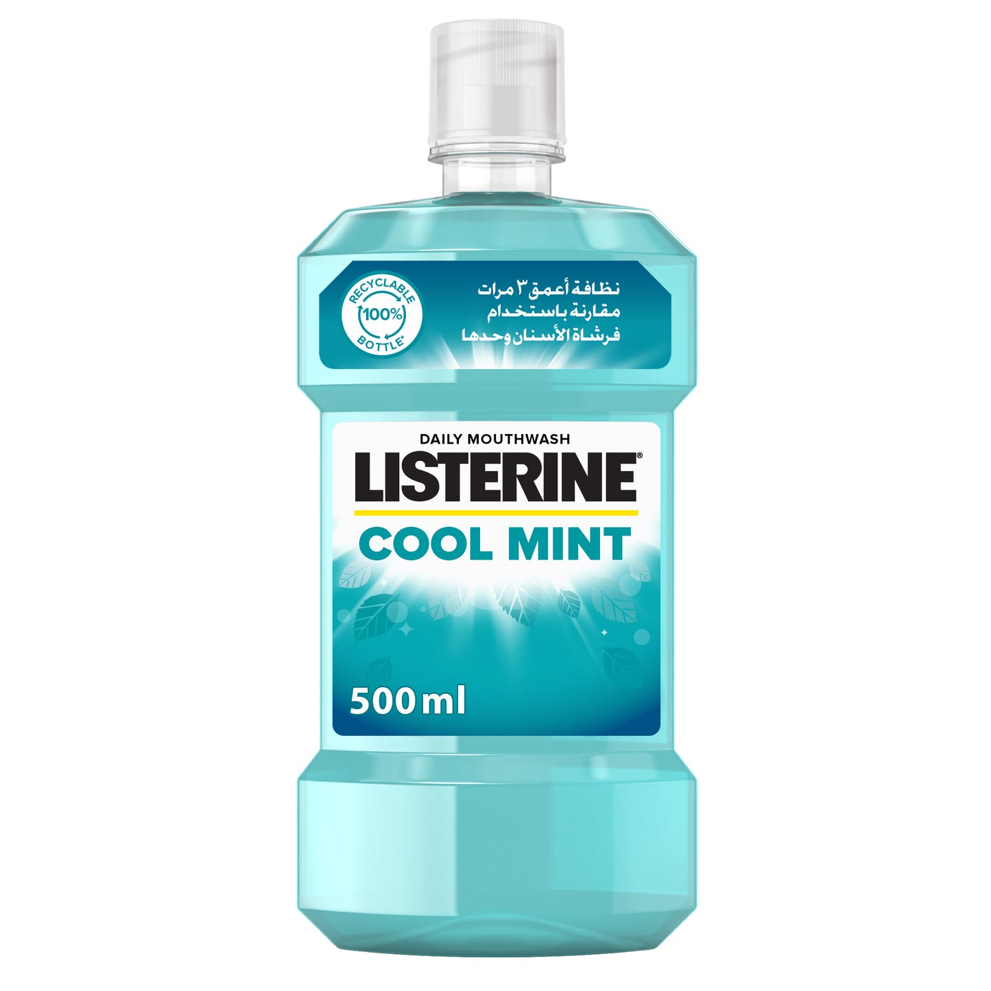 Listerine, Cool Mint Daily Mouthwash, Mint Flavour
