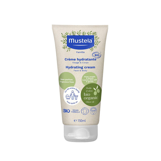 Mustela Certified Organic Hydrating cream 150 ml