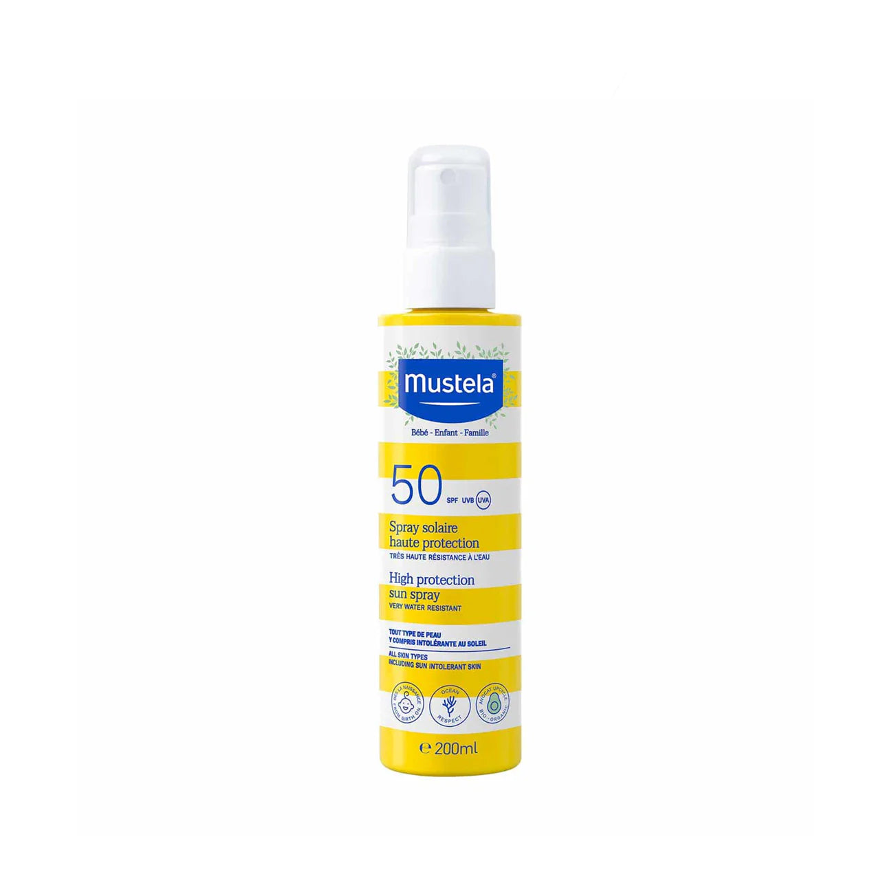 Mustela High protection Sun spray SPF50 200ml