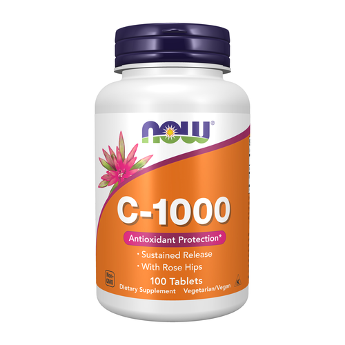 NOW® Vitamin C-1000 Sustained Release 100 Tablets