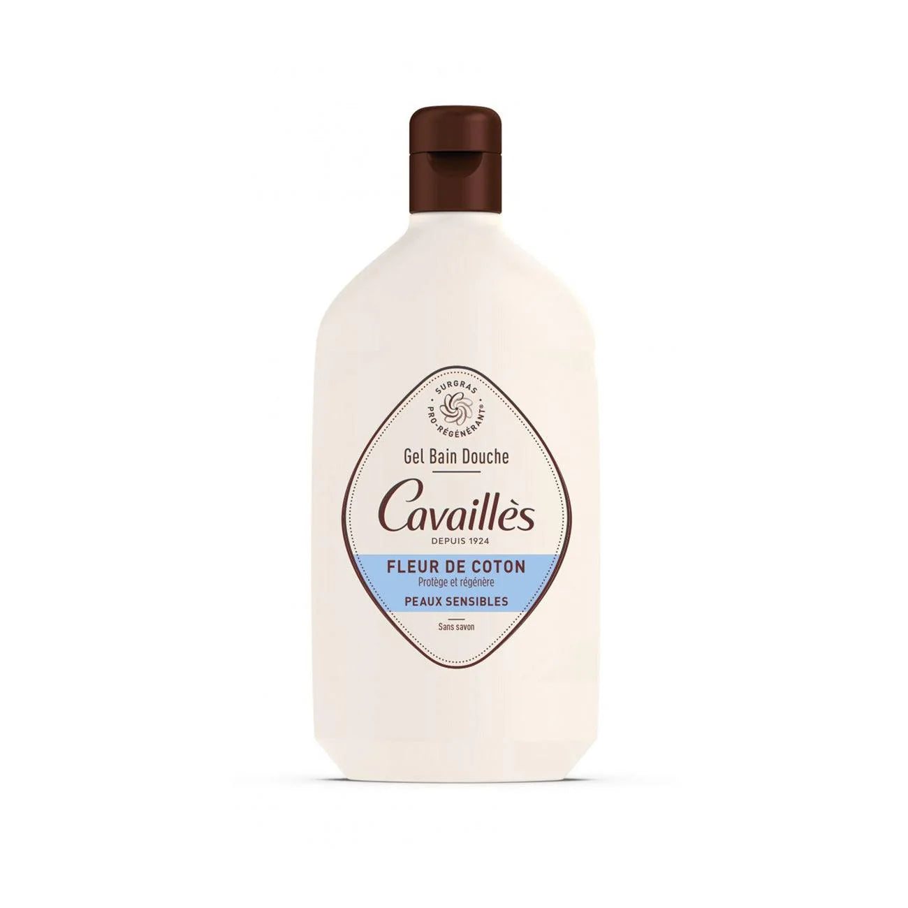 Rogé Cavaillès Cotton Flower Bath and Shower Gel - Surgras Actif