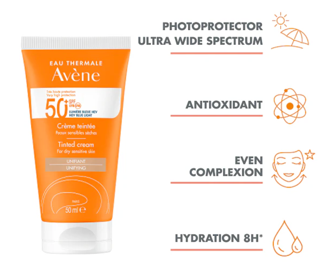 AVÈNE Tinted cream SPF 50+ - 50ml