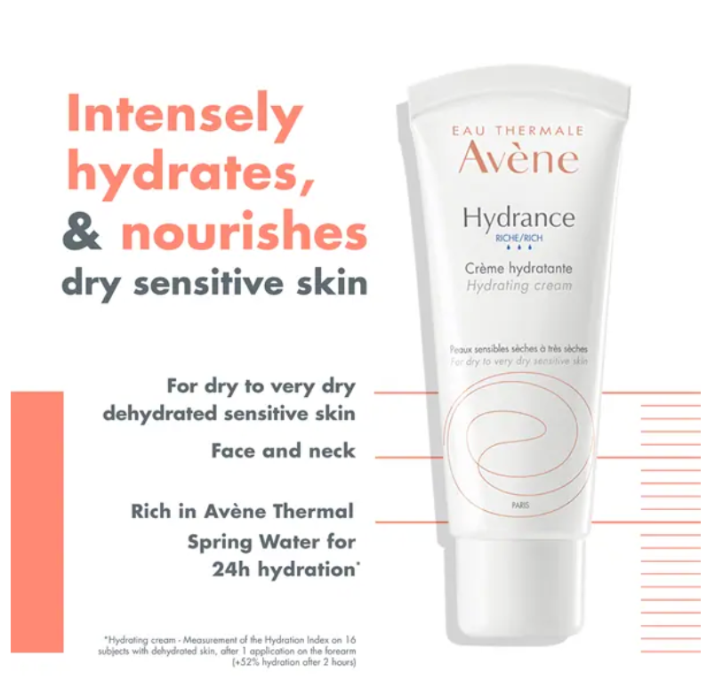 AVÈNE Hydrance RICH Hydrating cream 40ml