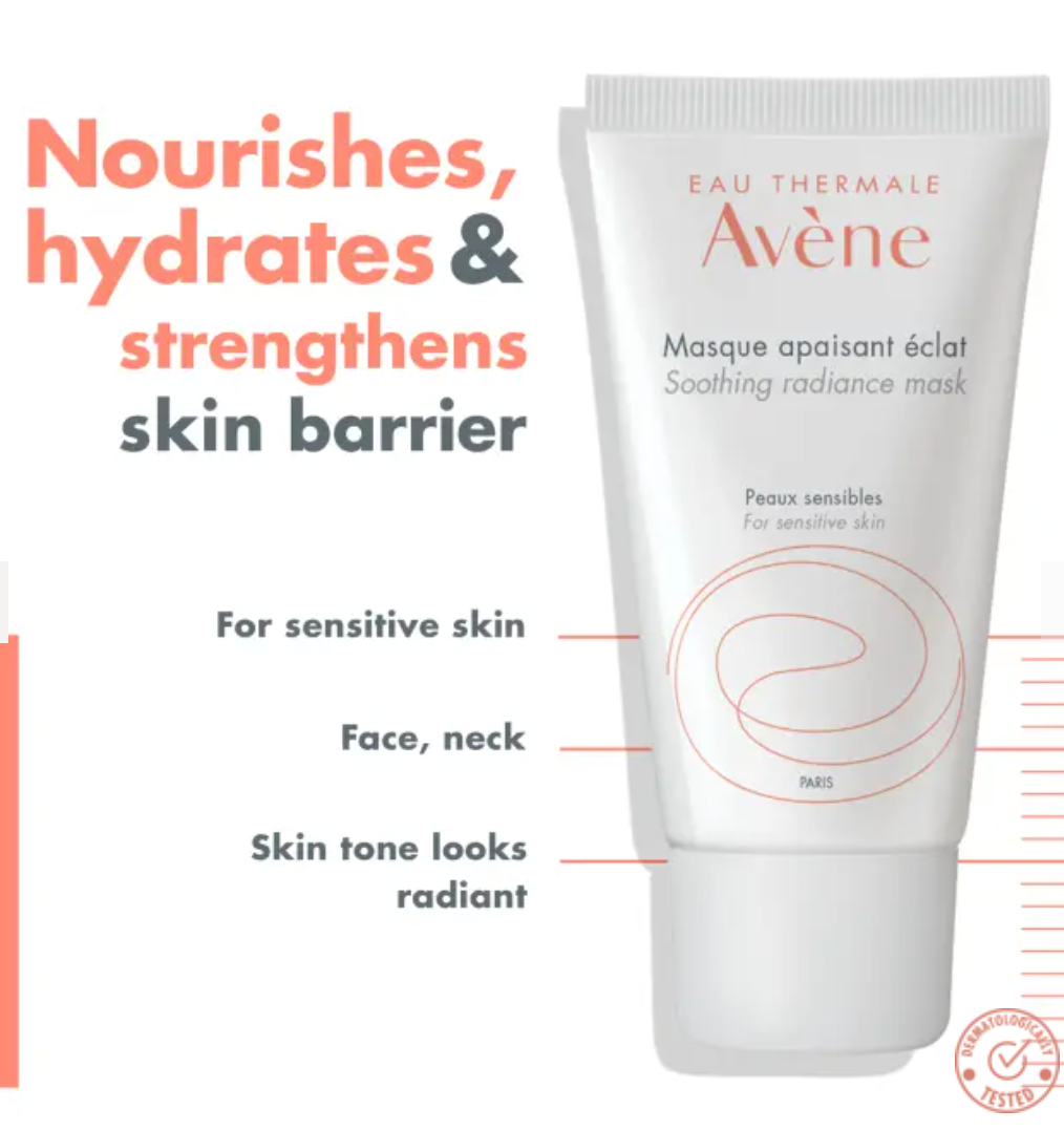 AVÈNE Soothing radiance mask 50ml tube