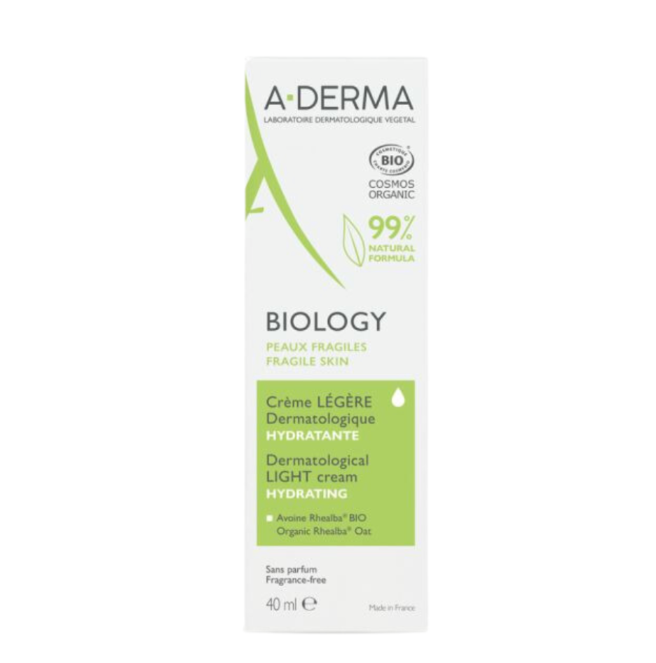 A-Derma Biology Dermatological Light Cream 40ml