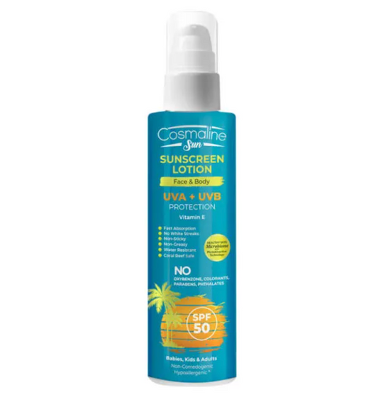 Cosmaline Sun Sunscreen Lotion SPF50 190ml