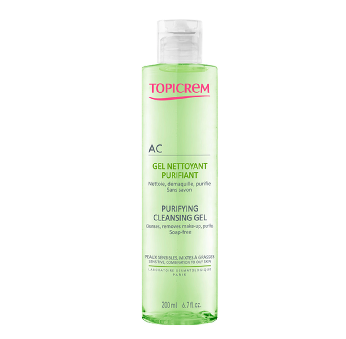 Topicrem AC Purifying Cleansing Gel 200ml