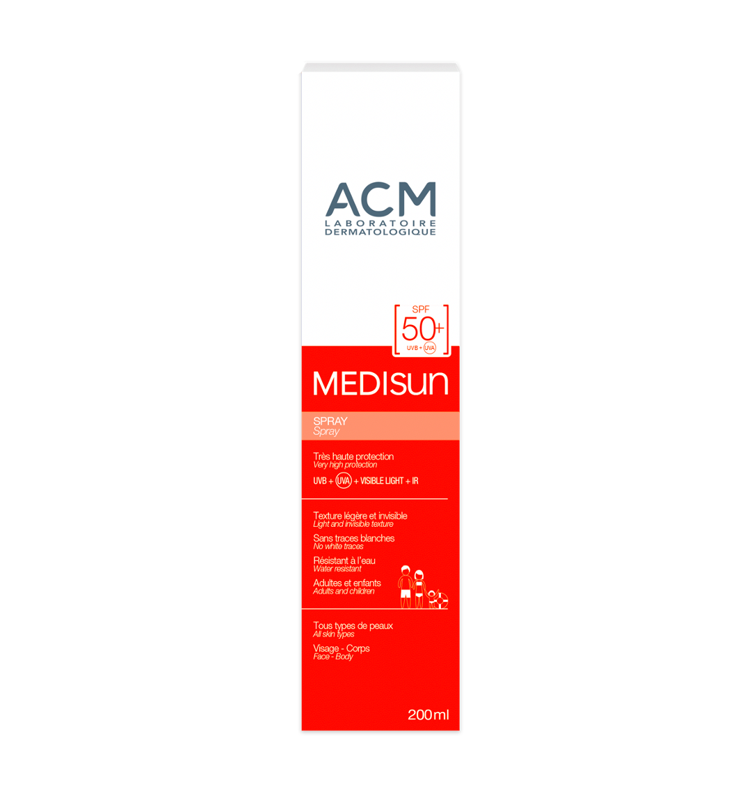 ACM Medisun Spray SPF50+ 200ml