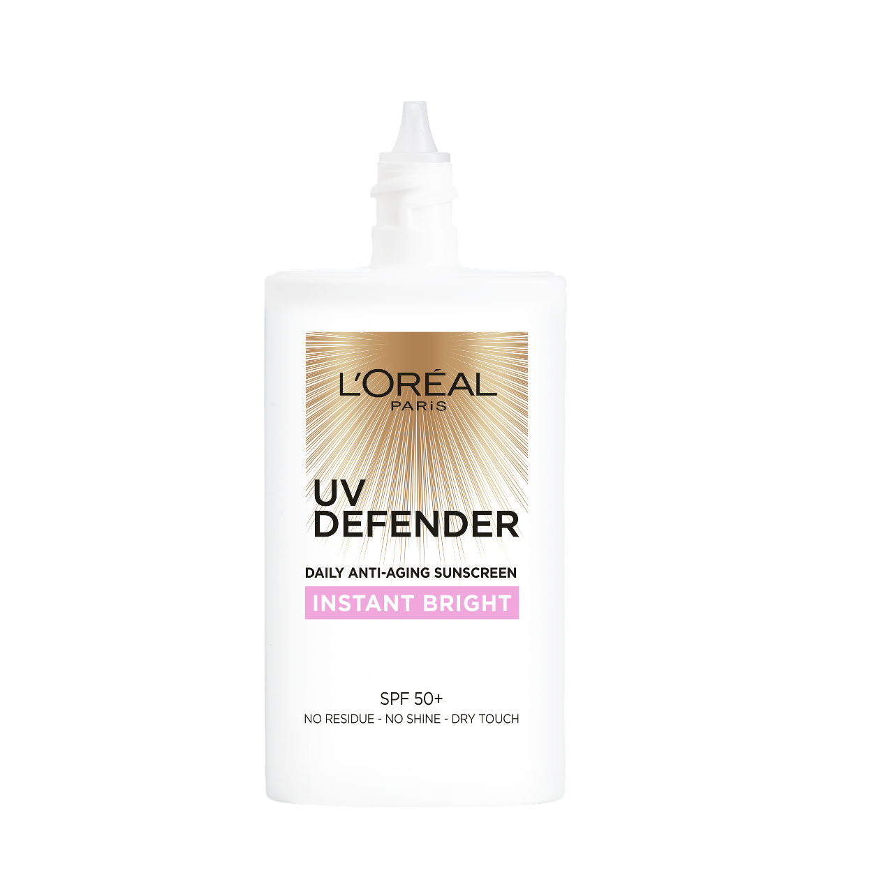 L'Oreal Paris UV Defender Sunscreen SPF50+/PA++++  -Instant Bright  50ml