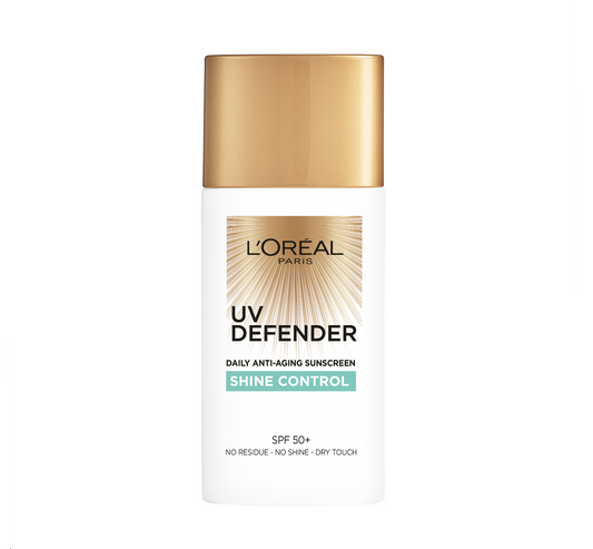 L'Oreal Paris UV Defender Sunscreen SPF50+/PA++++  - Shine Control  50ml