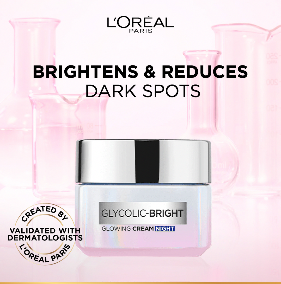 L’Oreal Paris Glycolic Bright Glowing Night Cream 50ml