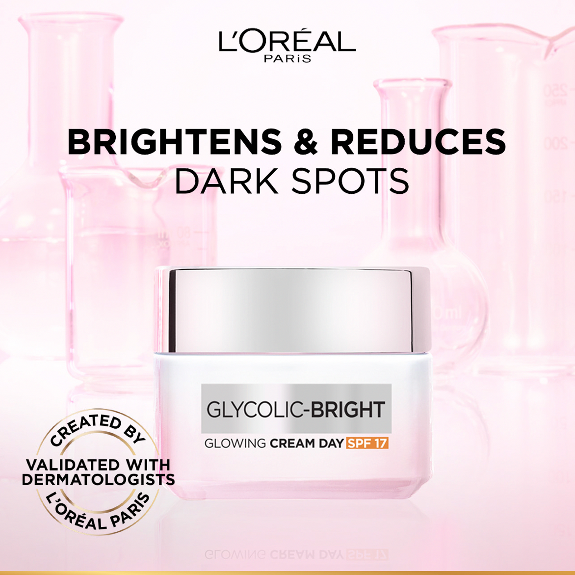 L’Oreal Paris Glycolic Bright Glowing Day Cream SPF17 50ml