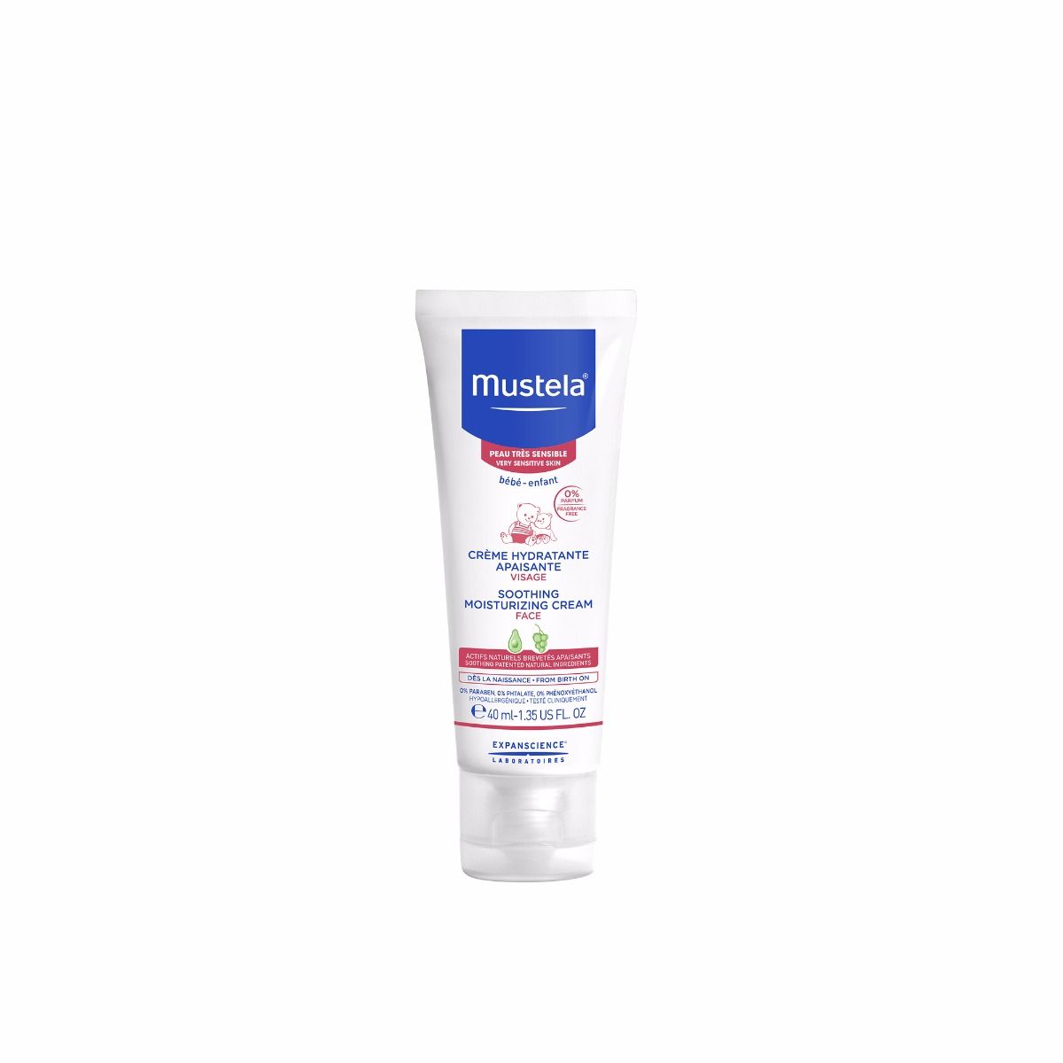 Mustela Skin Soothing Moisturizing Face Cream 40ml