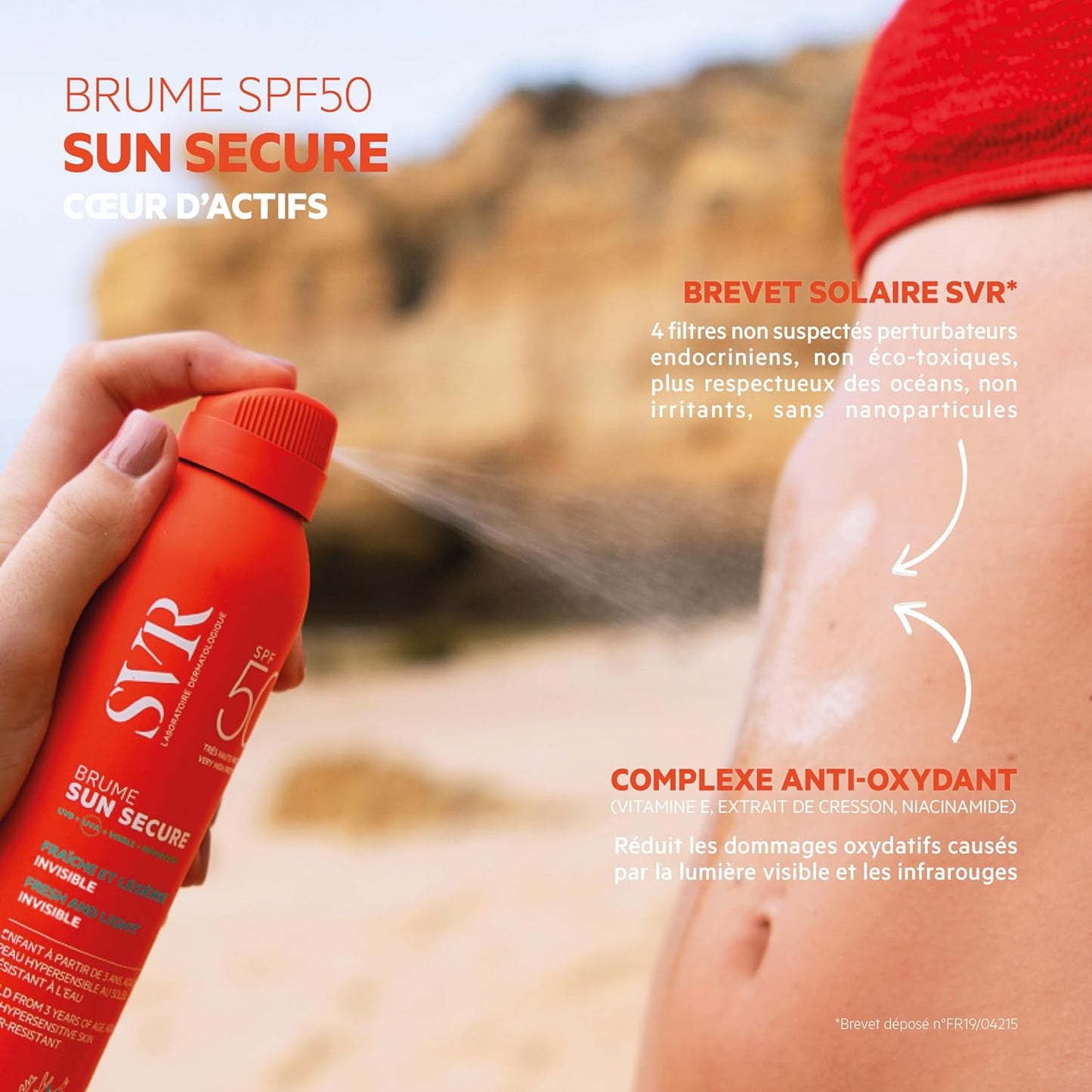 SVR Sun Secure Brume SPF50+ 200ml