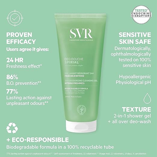 SVR Spirial Deo-Douche 200ml