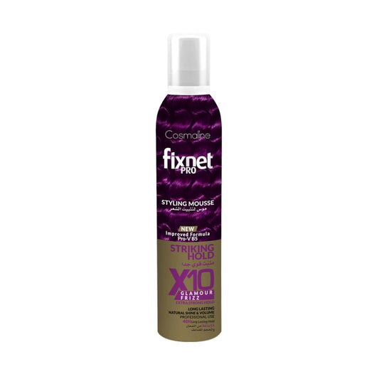 Cosmaline Fixnet Pro Mousse Extra Strong Hold 300ml