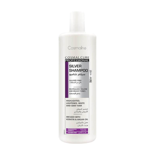 Cosmaline CCP Silver Shampoo For Highlighted/Lightened/White/Grey Hair 500ml