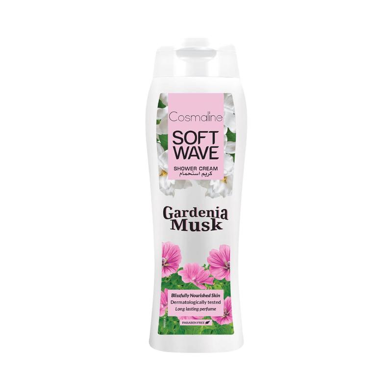 Cosmaline Soft Wave Shower Cream Gardenia Musk 400ml