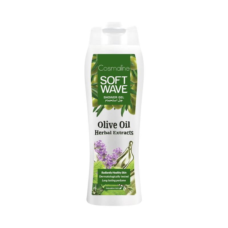 Cosmaline Soft Wave Shower Gel Olive Oil & 6 Herbs 400ml