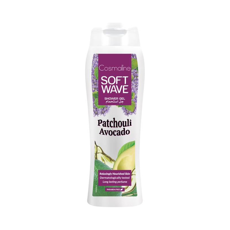 Cosmaline Soft Wave Shower Gel Patchouli Avocado 400Ml