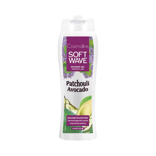 Cosmaline Soft Wave Shower Gel Patchouli Avocado 400Ml